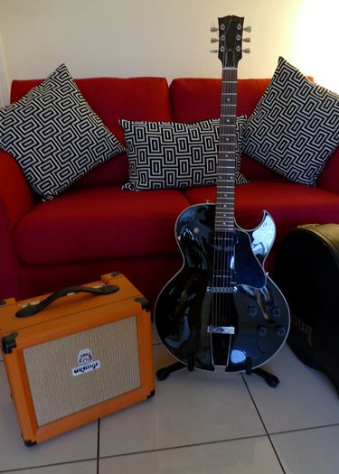 Gibson ES 135 1996 w Orange AD5