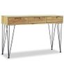 Console Table 120x35x76 cm Solid Teak Image 3