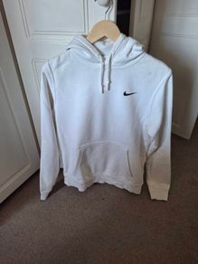 Nike White Hoodie