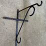 Antique forged and welded iron sign hangers Image 4