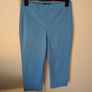 Top 12/14 New wt Blue Capri Pants Image 4