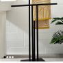 Black Towel Rail Image 7