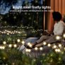 Solar Lights Outdoor Waterproof, Swaying Solar Garden Firefly Decorative Yard,Firefly Garden Lights Outdoor for Path Fence 2pack Image 5