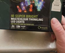 Christmas lights