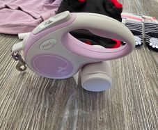 Small Dog Accessories Bundle: Flexi 5m Retractable Lead, Dog Clothes & Anti-Slip Socks Dog Accessories, Puppy Starter Kit, Flexi Lead, Retractable Dog Leash, Dog Clothes, Dog Jumper, Dog Hoodie, Dog Socks, Flamingo Pet Socks, Small Dog Lead, Pet Gear,