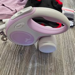 Small Dog Accessories Bundle: Flexi 5m Retractable Lead, Dog Clothes & Anti-Slip Socks Dog Accessories, Puppy Starter Kit, Flexi Lead, Retractable Dog Leash, Dog Clothes, Dog Jumper, Dog Hoodie, Dog Socks, Flamingo Pet Socks, Small Dog Lead, Pet Gear,