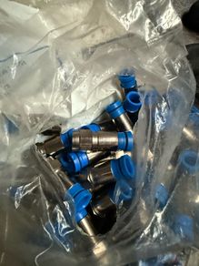 F and coax connectors