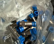 F and coax connectors