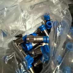 F and coax connectors