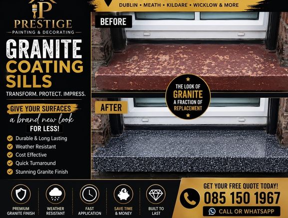 Granite Coating for Window Sills