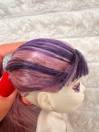 Monster High Doll Spectra Vondergeist Dot Dead Gorgeous Glue Dirty Hair Used Please see photos