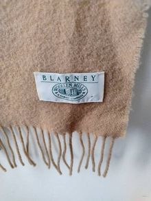 Blarney Wooden Mills wool scarf 160cm x 30cm in very good condition with no issues FREE STANDARD POSTAGE INCLUDED