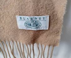 Blarney Wooden Mills wool scarf 160cm x 30cm in very good condition with no issues FREE STANDARD POSTAGE INCLUDED