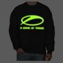 Personalised ASOT a state of trance SWEATSHIRT glow in the dark SWEATSHIRT Armin Van Buuren dj SWEATSHIRT Image 4