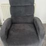 Grey Fabric Recliner  Chair Image 6