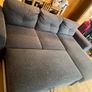 Mint Condition Sofa Bed with Chaise Longue Image 6