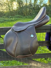 Bates GP 17.5 brown saddle