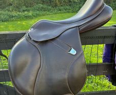 Bates GP 17.5 brown saddle
