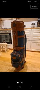 golf bag" Vintage "Coach Collection" golf bag"