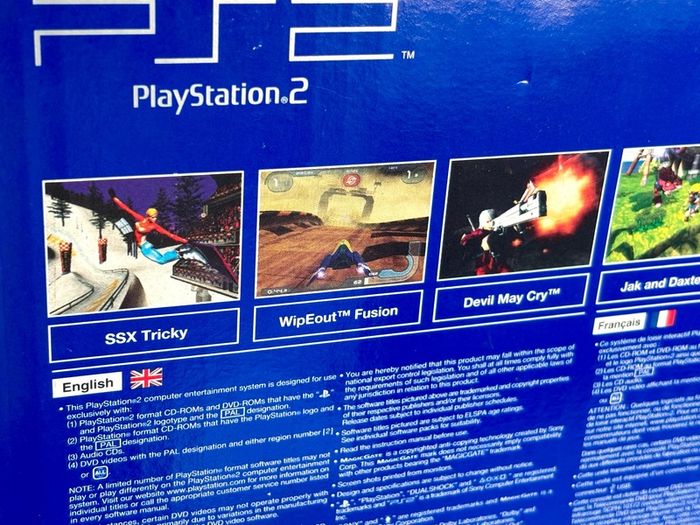 Original Sony PlayStation 2 Console Boxed and Beautiful