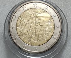 Malta 2 Euro Base Metals Circulated Coin 2022 - 35 Years of Erasmus Programme - 2 Euro Commemorative Coin