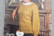 New - A Knitting Pattern - Sequined Top - E