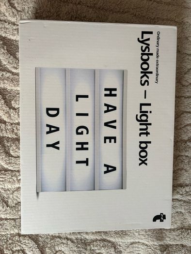 Lysboks - Lightbox