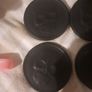 black ceramic skull coaster set Image 5