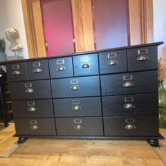 Apothecary style set of drawers,  cabinet, sideboard