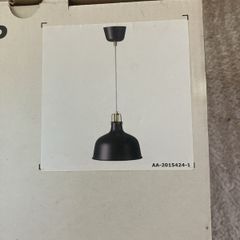 Black light pendant. Ikea Ranarp. BNIB