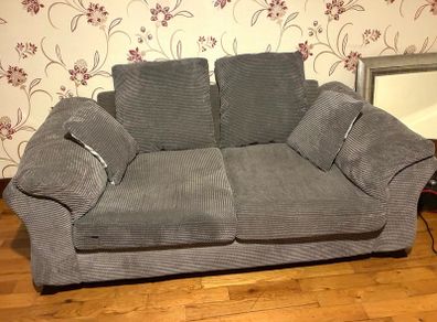 3 Grey couches