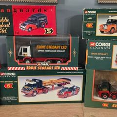 Corgi  8 Eddie Stobarts Models