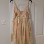 Peach and gold new dress size 12 Image 5
