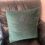 Beautiful Velour Bottle Green Curtains Image 3