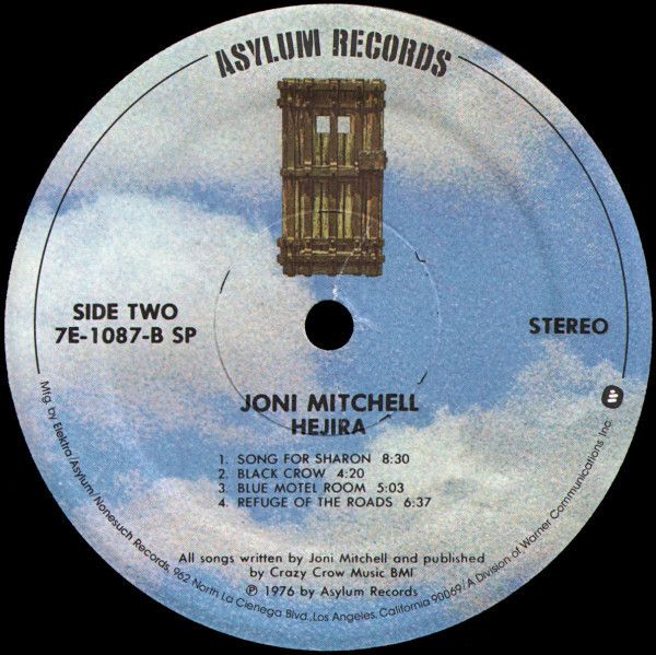 Joni Mitchell   Hejira