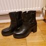 Women black boots size 4/37 Image 4