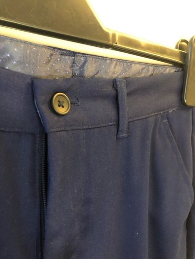 NEW navy trousers (age 12-13)
