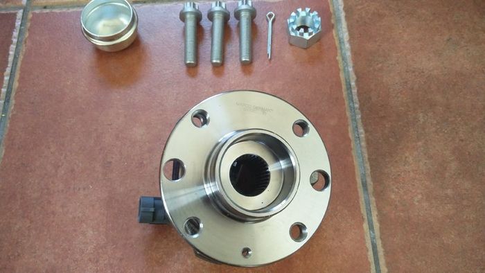 Opel Vauxhall Astra G Zafira A Front Axle Wheel Bearing Kit for vehicles with ABS