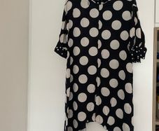 New Zara polka dot dress