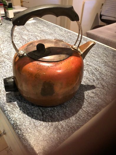Old Electric Copper Kettle