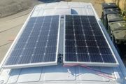 200W 12V-24V Monocristalyne Solar Panel Kit for Camper van, Van, Boat, Farm