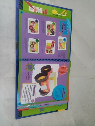 Kids Draw, Make, Create Vehicles Book