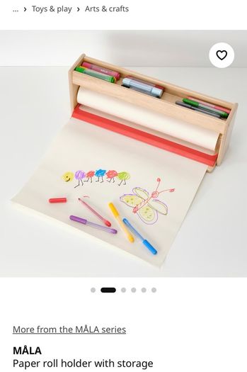 Ikea Mala paper roll holder