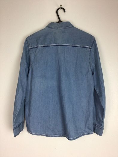 Next Boys Lightweight light blue denim look shirt brand new  9 years