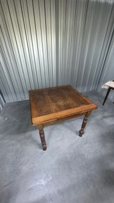 Vintage Oak Extendable Table + 4 Matching Chairs