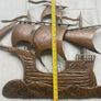 Hand-Crafted Copper Ship Santa Maria Image 6