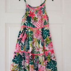 Beautiful Next new strappy shoulder dress 10Y