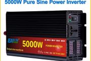 Pure Sine Wave Inverter DC 12v 24v AC 220v Power 5000W Car Inverter Converte With LED Display