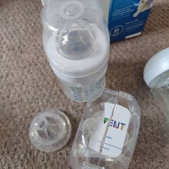 Glass baby bottles