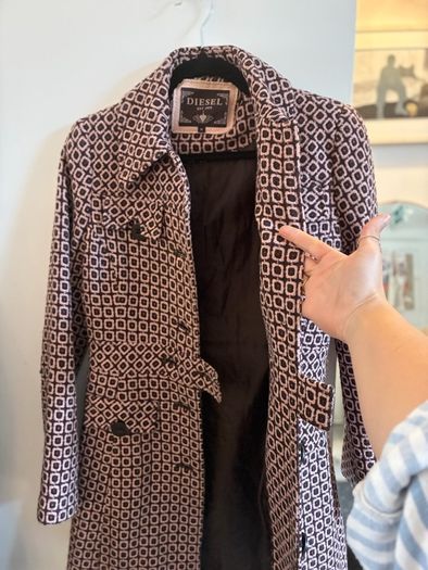 Diesel wool coat